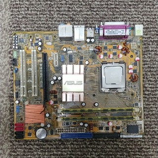 (インク様専用)ASUS P5KPL-CM  MicroATX マザーボード(PCパーツ)