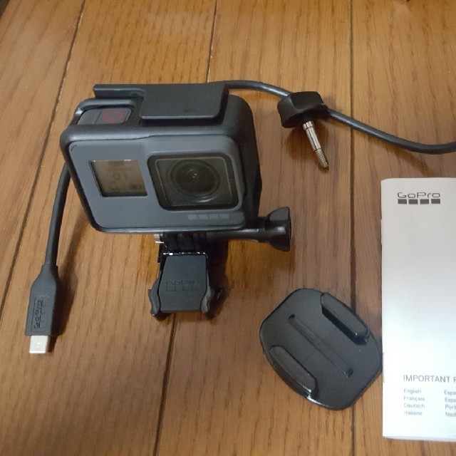 ビデオカメラgopro6 black 美品です。