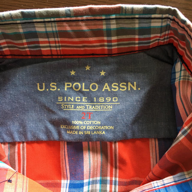 POLO RALPH LAUREN(ポロラルフローレン)の【新品】ポロ　半袖シャツ キッズ/ベビー/マタニティのキッズ服男の子用(90cm~)(Tシャツ/カットソー)の商品写真