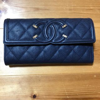 シャネル(CHANEL)のシャネル長財布★カーフスキン(財布)