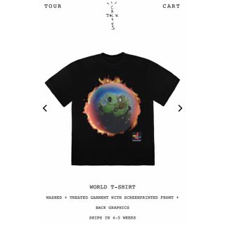 カクタス(CACTUS)のTravisScott cactas Fortnite WORLD Tshirt(Tシャツ/カットソー(半袖/袖なし))