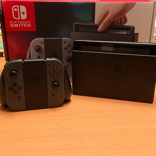 Nintendo Switch JOY-CON グレー 本体  ソフト3本セットエンタメホビー