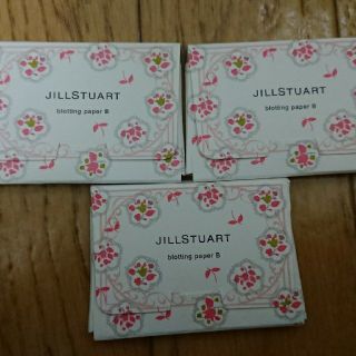 ジルスチュアート(JILLSTUART)のタイムセール！ 【新品】ジルスチュアート あぶらとり紙 ３個セット 日本製(あぶらとり紙)