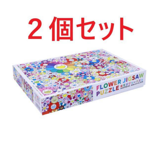 【新品】お花ジグソーパズル　フラワーパズル　村上隆　カイカイキキ2個セット エンタメ/ホビーの美術品/アンティーク(版画)の商品写真