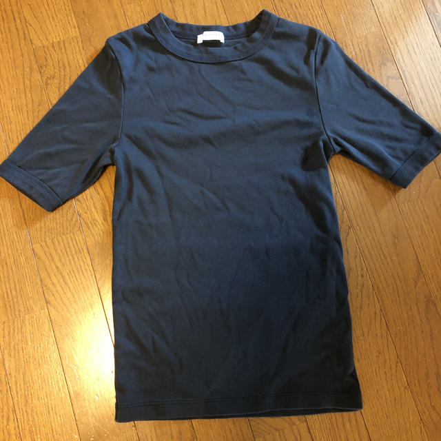 TOMORROWLAND(トゥモローランド)の今季　MACPHEE スーパーシルキージャージー ハーフスリーブプルオーバー レディースのトップス(Tシャツ(半袖/袖なし))の商品写真