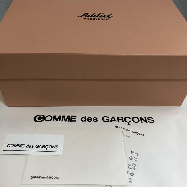 COMME des GARCONS(コムデギャルソン)のコムデギャルソン×コンバース アディクト チェックテイラー メンズの靴/シューズ(スニーカー)の商品写真