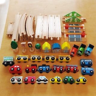木製  トーマス・ジェームス・パーシー・レール(電車のおもちゃ/車)