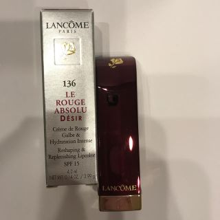 ランコム(LANCOME)の白猫のリリー様専用ランコム　LANCOME口紅　136番(口紅)