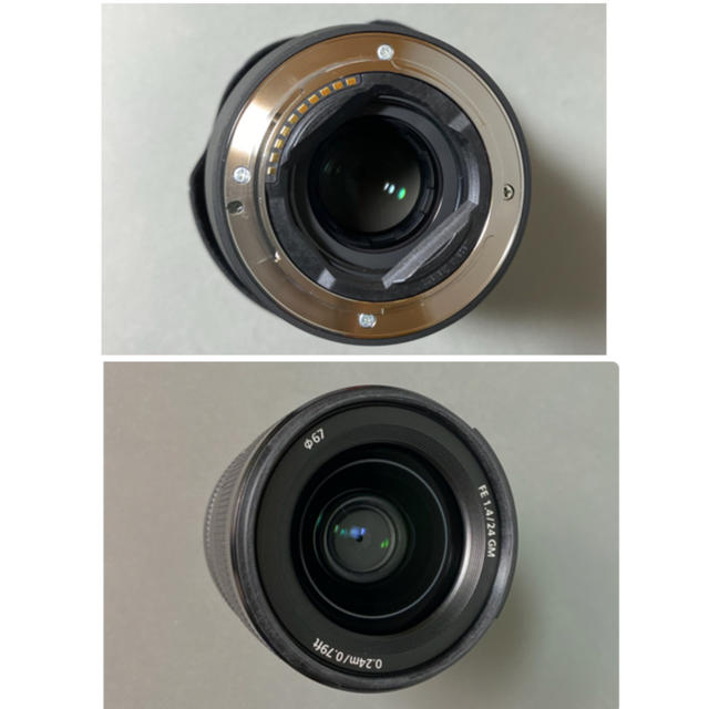 SONY(ソニー)のSONY FE 24mm F1.4 GM SEL24F14GM 中古 美品 スマホ/家電/カメラのカメラ(レンズ(単焦点))の商品写真