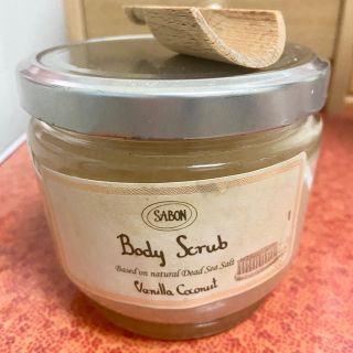 サボン(SABON)のSABON  ボディスクラブ　バニラ・ココナッツ　600g(ボディスクラブ)