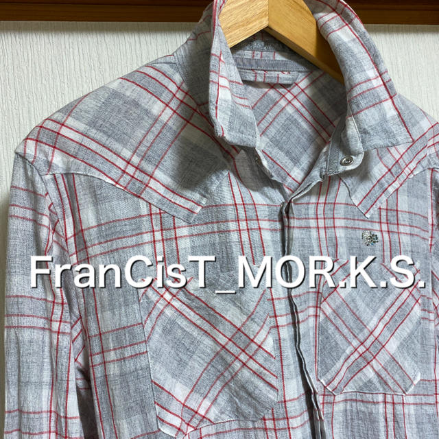 最終価格【極美品】FranCisT_MOR.K.S. フランシストモークスシャツ