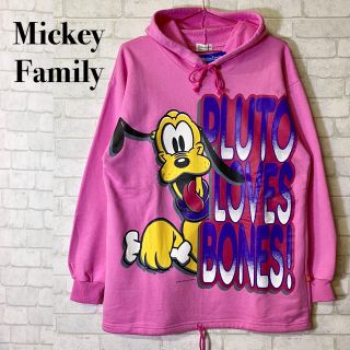 ディズニー(Disney)の☆新品未使用☆【MICKEY FAMILY】プルート ビッグシルエット パーカー(パーカー)