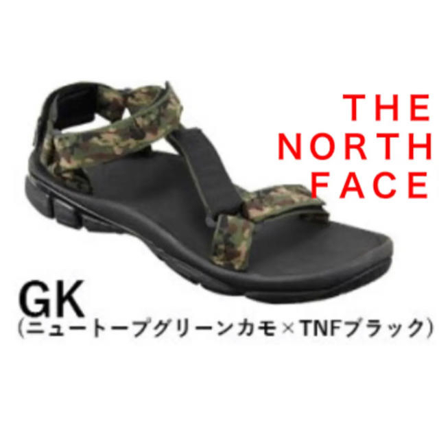 THE NORTH FACE(ザノースフェイス)の【未使用】　ザ・ノースフェイス　メンズ　サンダル メンズの靴/シューズ(サンダル)の商品写真