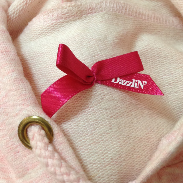 dazzlin(ダズリン)のdazzlin＊パステルピンクパーカー♡ レディースのトップス(パーカー)の商品写真