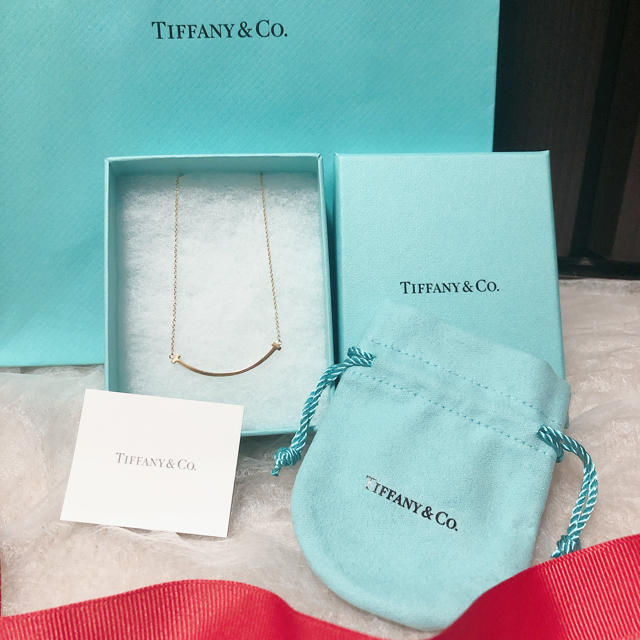 【Tiffany】Tスマイル ネックレス