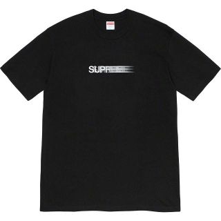 シュプリーム(Supreme)のSupreme Motion Logo Tee Black L モーション(Tシャツ/カットソー(半袖/袖なし))