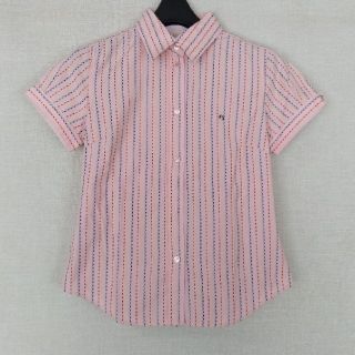 ポールスミス(Paul Smith)の極美品 Paul Smith BLACK 半袖シャツ カラフル ピンク(シャツ/ブラウス(半袖/袖なし))