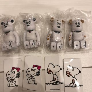 メディコムトイ(MEDICOM TOY)のベアブリック BE@RBRICK series 40PEANUTS 裏表セット(キャラクターグッズ)