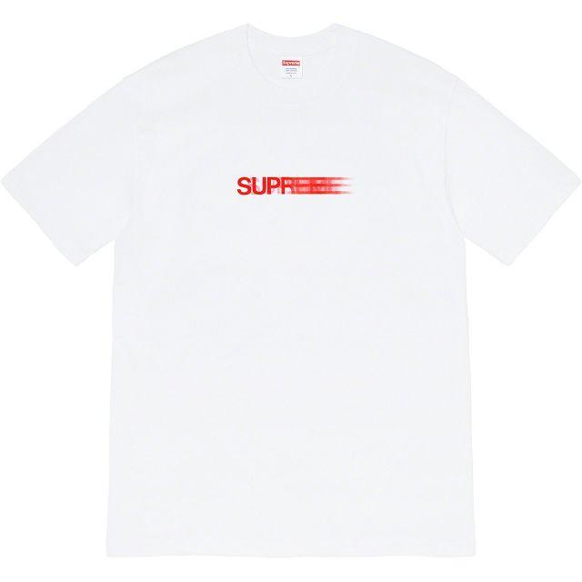 Supreme(シュプリーム)のSupreme Motion Logo Tee White XL モーション メンズのトップス(Tシャツ/カットソー(半袖/袖なし))の商品写真