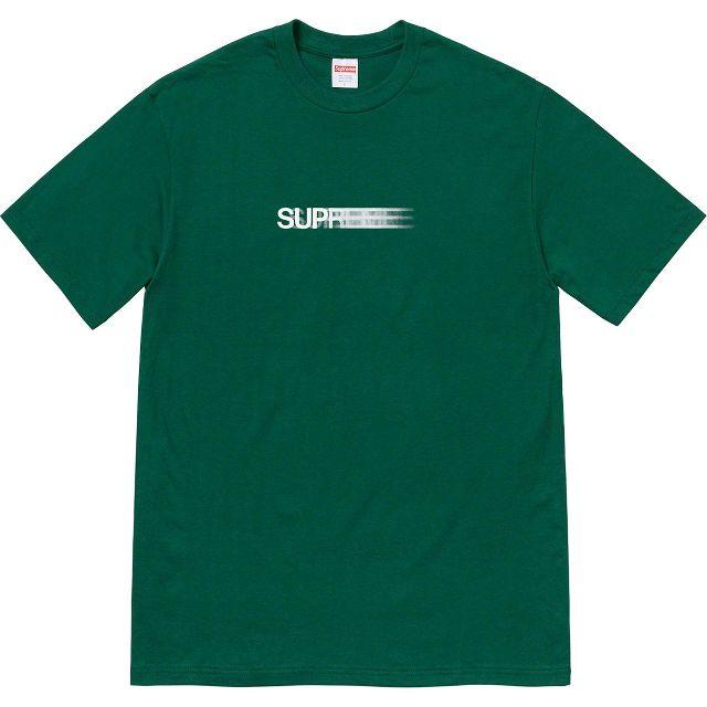 XLarge状態Supreme Motion Logo Tee Green XL モーション