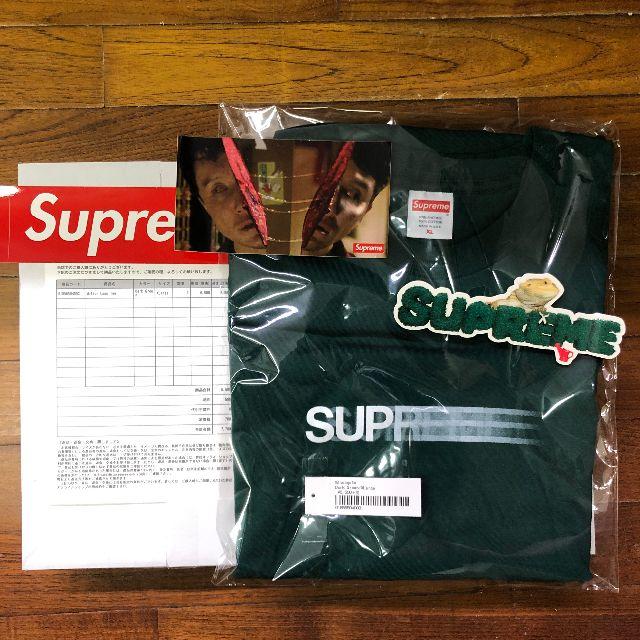 Supreme(シュプリーム)のSupreme Motion Logo Tee Green XL モーション メンズのトップス(Tシャツ/カットソー(半袖/袖なし))の商品写真