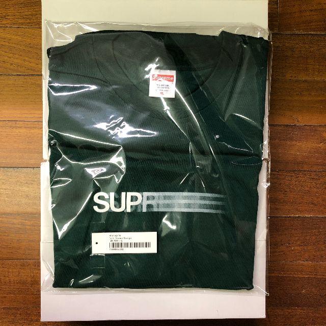 Supreme(シュプリーム)のSupreme Motion Logo Tee Green XL モーション メンズのトップス(Tシャツ/カットソー(半袖/袖なし))の商品写真