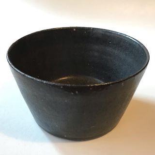 人気！花岡隆　粉引の器　黒陶(食器)