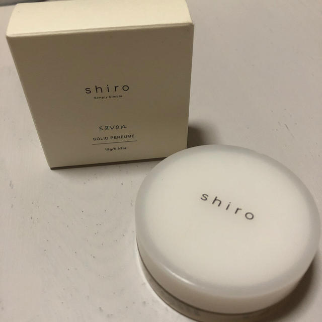 shiro(シロ)のshiro☆練り香水☆サボン コスメ/美容の香水(香水(女性用))の商品写真