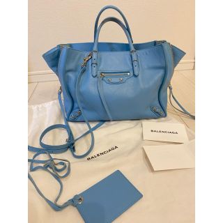 バレンシアガ(Balenciaga)の【専用】ごち子。様　バレンシアガ ペーパーミニA4 ジップアラウンド(ショルダーバッグ)