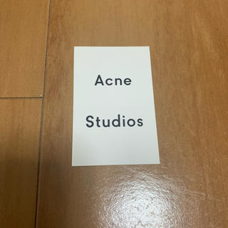 アクネ(ACNE)のacne studios 　タグ(ネームタグ)