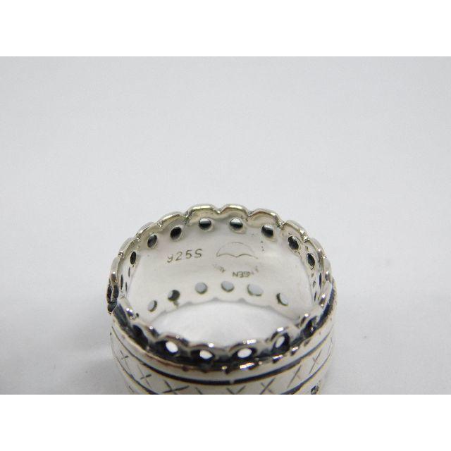 12号　シルバー リング フリーサイズ デザイン　アクセサリー メンズのアクセサリー(リング(指輪))の商品写真