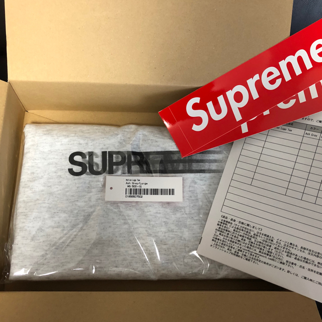 Supreme(シュプリーム)のSupreme Motion Logo Tee モーションロゴ Tシャツ L メンズのトップス(Tシャツ/カットソー(半袖/袖なし))の商品写真