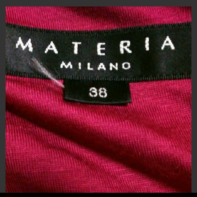 MATERIA(マテリア)のトップス materia milano 38 レディースのトップス(カットソー(半袖/袖なし))の商品写真