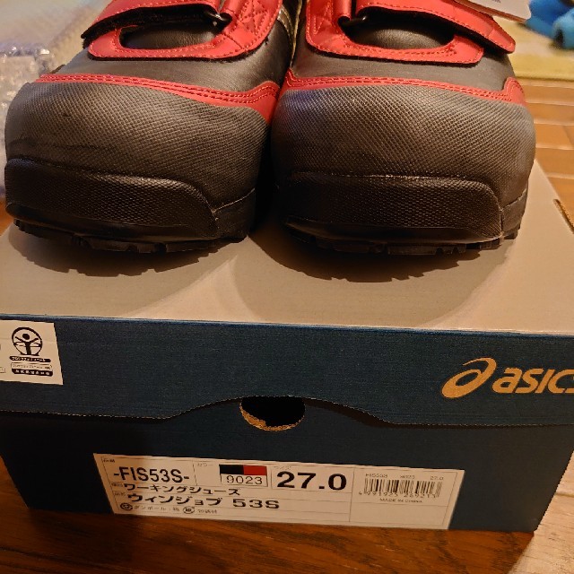 asics - 新品 限定 アシックス 安全靴 ウィンジョブ FIS53S 27.0の通販