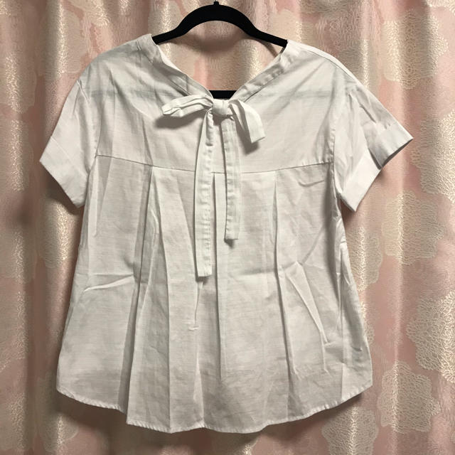 Simplicite(シンプリシテェ)の〔中古〕SIMPLICITE 白シャツ レディースのトップス(Tシャツ(半袖/袖なし))の商品写真