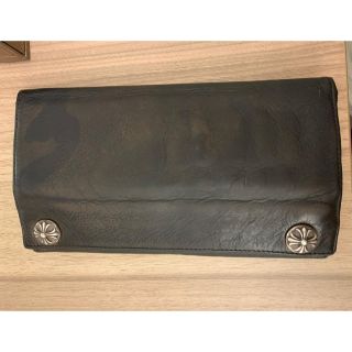 クロムハーツ(Chrome Hearts)の本物　CHROME HEARTS ロングクロスウォレット クロムハーツ 長財布 (長財布)