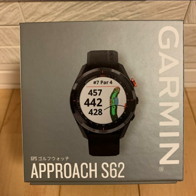 GARMIN - 新品・未開封 ガーミン（GARMIN） アプローチS62 Blackの通販 ...