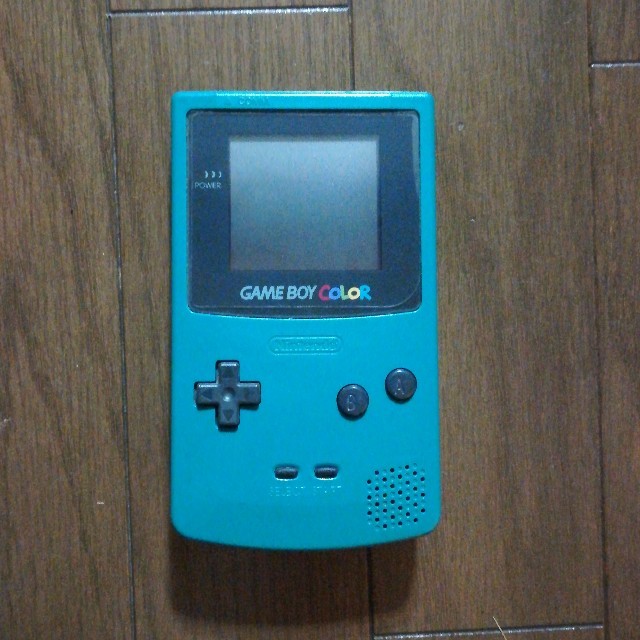 ゲームボーイ(ゲームボーイ)のGAMEBOY COLOR 本体+カードヒーローカセット付 エンタメ/ホビーのゲームソフト/ゲーム機本体(携帯用ゲーム機本体)の商品写真