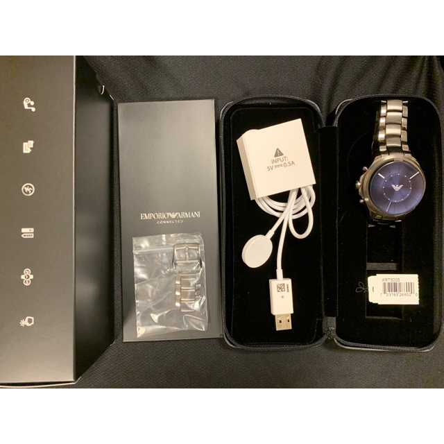 Emporio Armani(エンポリオアルマーニ)のエンポリオアルマーニ  スマートウォッチ メンズの時計(腕時計(デジタル))の商品写真