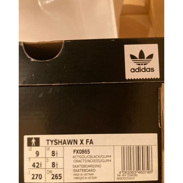 adidas(アディダス)のFucking Awesome × Adidas SB Tyshawn 27cm メンズの靴/シューズ(スニーカー)の商品写真