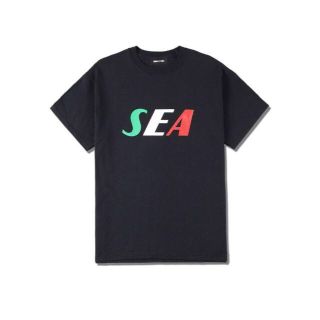 Mサイズ② WIND AND SEA TRICOLOR Tシャツ 緑白赤(Tシャツ/カットソー(半袖/袖なし))