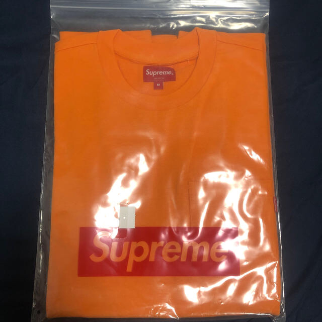 Supreme(シュプリーム)のSupreme Pocket Tee orange  メンズのトップス(Tシャツ/カットソー(半袖/袖なし))の商品写真