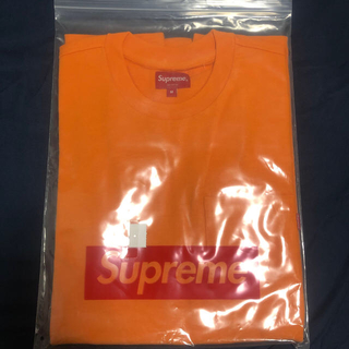 シュプリーム(Supreme)のSupreme Pocket Tee orange (Tシャツ/カットソー(半袖/袖なし))