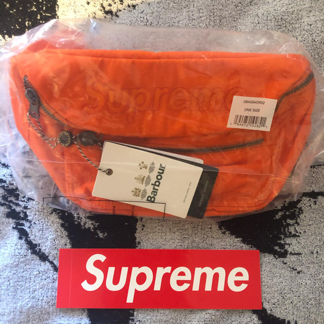 Supreme(シュプリーム)のSupreme®/Barbour® Waxed Cotton Waist Bag メンズのバッグ(ウエストポーチ)の商品写真