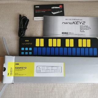 コルグ(KORG)のKORG ( コルグ ) / nanoKEY 2 ブルー＆イエロー(MIDIコントローラー)