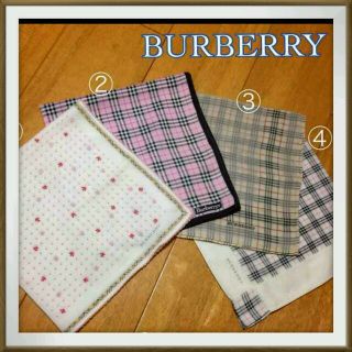 バーバリー(BURBERRY)のバーバリーハンカチ(ハンカチ)