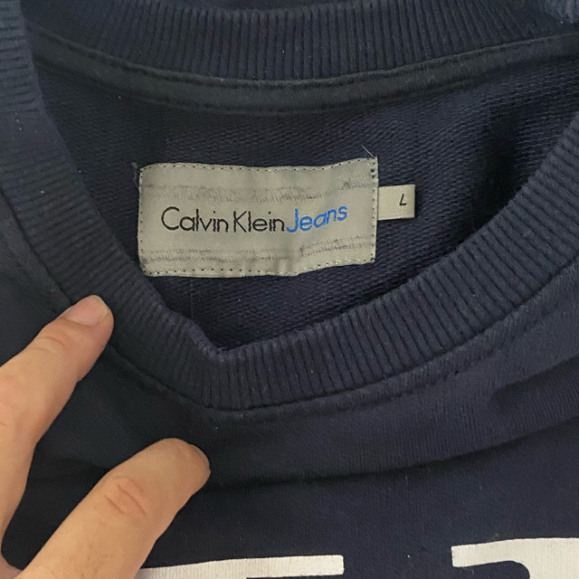 Calvin Klein(カルバンクライン)のカルバンクライン　スウェット　Lサイズ メンズのトップス(スウェット)の商品写真