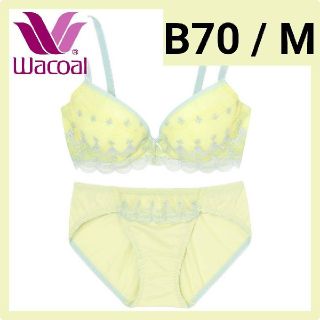 ワコール(Wacoal)のWacoal ワコール ブラ＆ショーツセット B70  M(ブラ&ショーツセット)