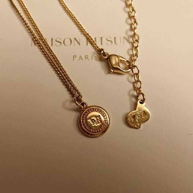 Christian Dior(クリスチャンディオール)の【美品】Dior　ネックレス　Christian Dior　CHANEL　 レディースのアクセサリー(ネックレス)の商品写真