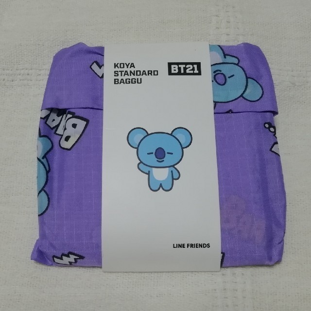 防弾少年団(BTS)(ボウダンショウネンダン)の【新品】BT21 公式エコバッグ KOYA RM BTS レディースのバッグ(エコバッグ)の商品写真